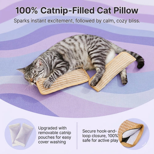 Petgrove Interactive Catnip Kicker Toy